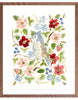 The "Bird in the Berries" Garden Party Series, Fine Art Print - Liza Pruitt