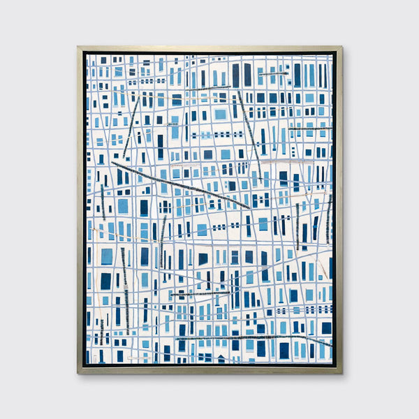 The Blue City - Open Edition Canvas Print - Liza Pruitt