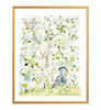 The "Blue Sky Blooms No. 1" Chinoiserie Fine Art Print - Liza Pruitt