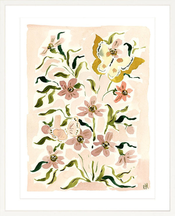 The "Botanical Blush No. 2" Garden Party Series, Fine Art Print - Liza Pruitt