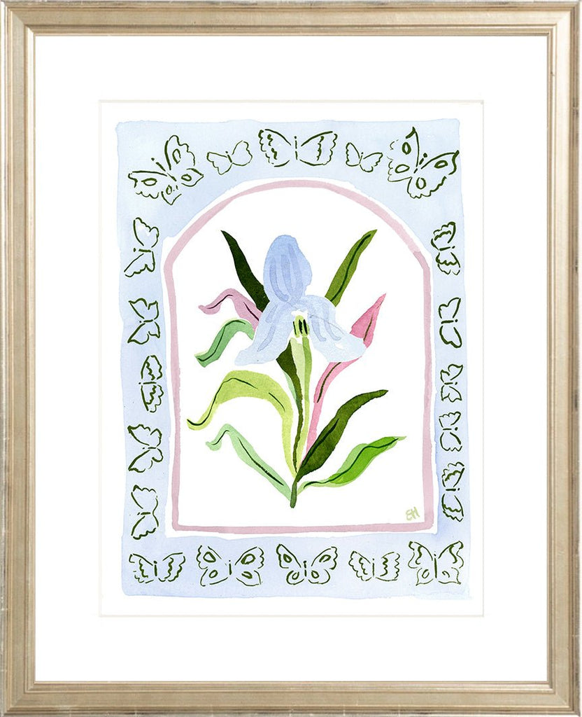 The "Botanical Rainbow Blue" Fine Art Print - Liza Pruitt