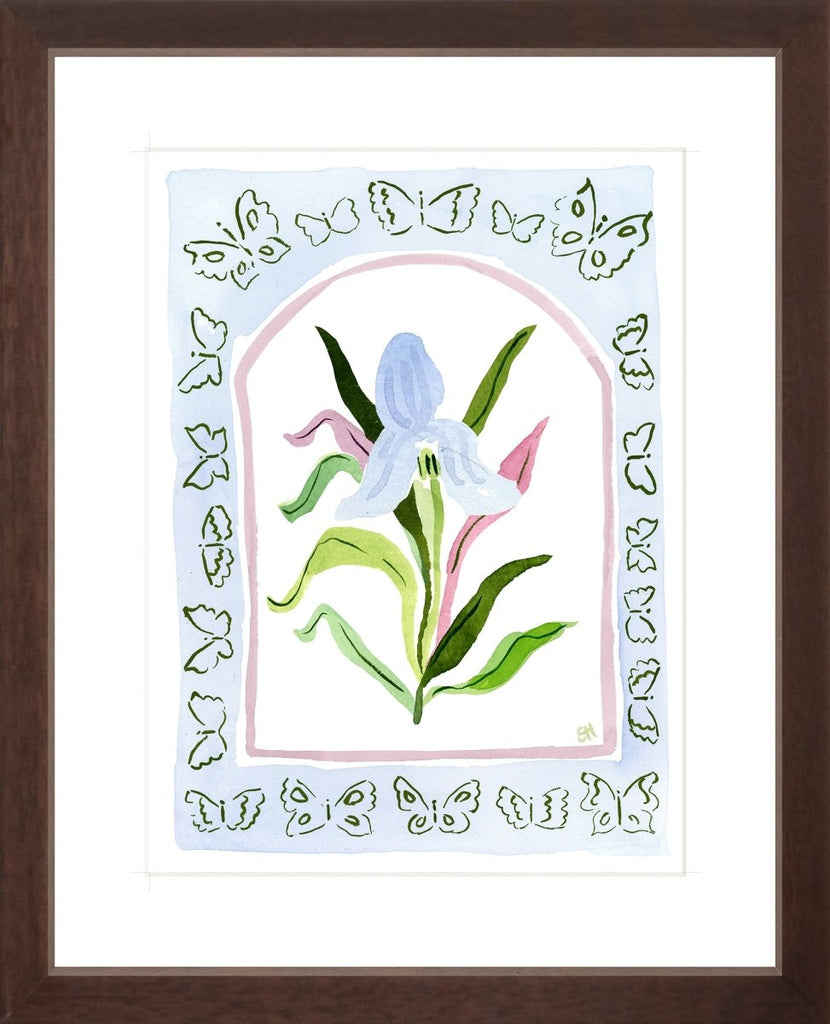 The "Botanical Rainbow Blue" Fine Art Print - Liza Pruitt