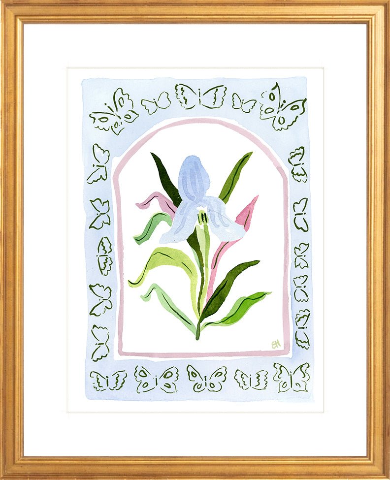 The "Botanical Rainbow Blue" Fine Art Print - Liza Pruitt