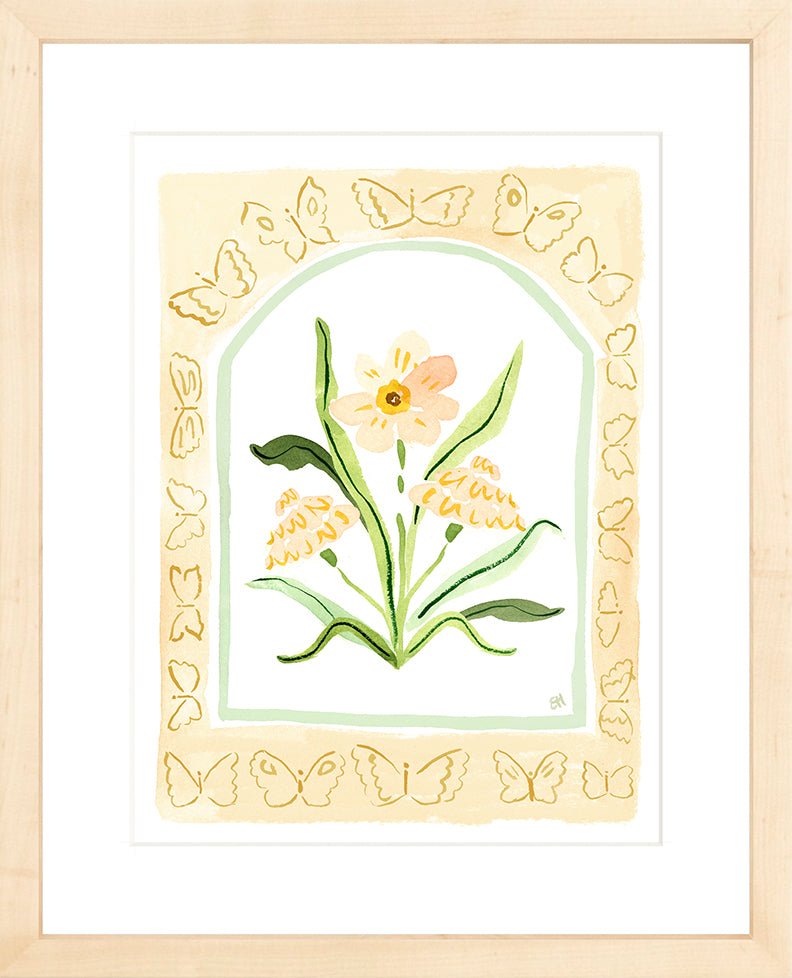 The "Botanical Rainbow Orange" Fine Art Print - Liza Pruitt