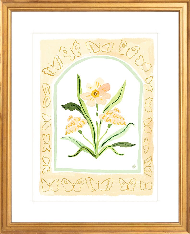 The "Botanical Rainbow Orange" Fine Art Print - Liza Pruitt