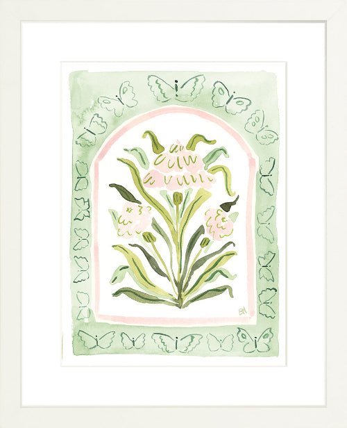 The "Botanical Rainbow Seafoam" Fine Art Print - Liza Pruitt