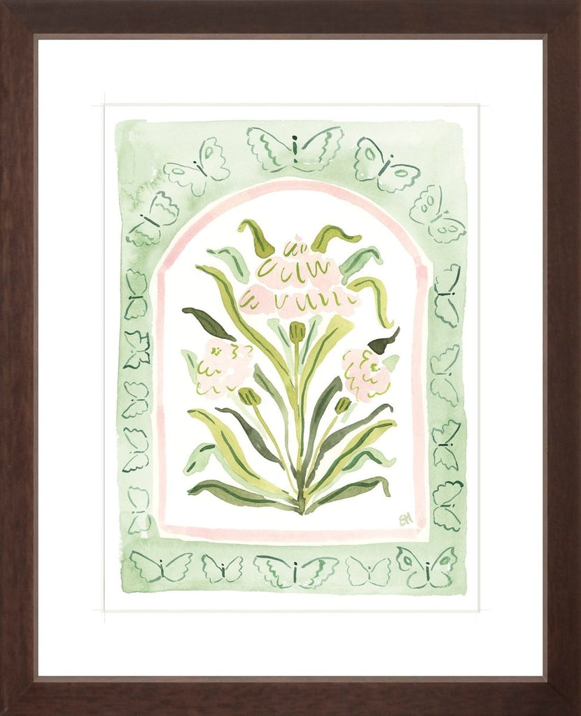 The "Botanical Rainbow Seafoam" Fine Art Print - Liza Pruitt