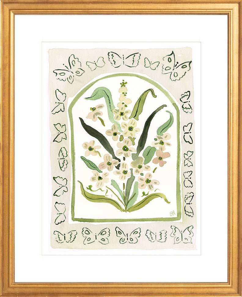The "Botanical Rainbow Taupe" Fine Art Print - Liza Pruitt