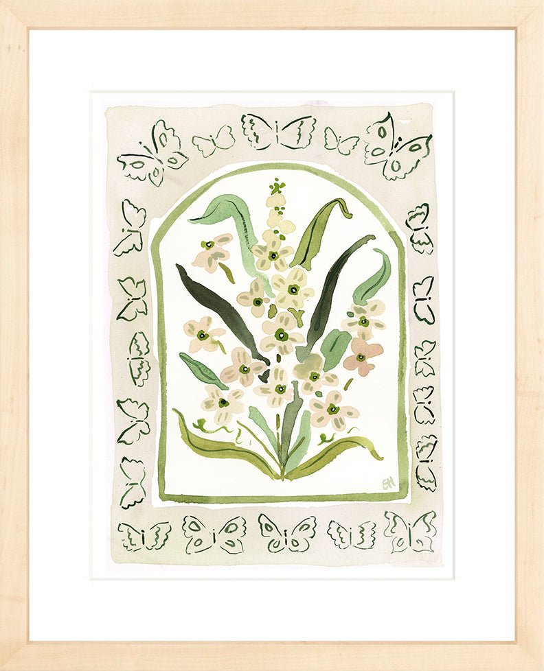 The "Botanical Rainbow Taupe" Fine Art Print - Liza Pruitt