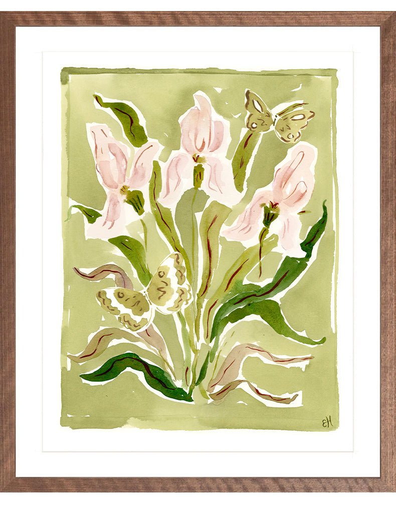 The "Botanical Vines No. 1" Garden Party Series, Fine Art Print - Liza Pruitt