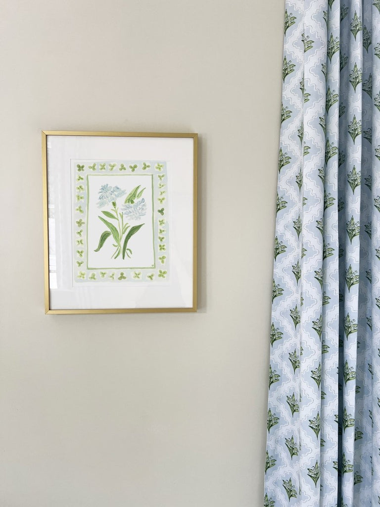The "Clover Charms" Watercolor Fine Art Print, Flower Charm Series - Liza Pruitt