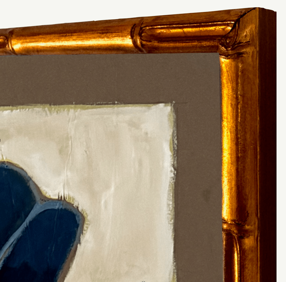 The Deep Blue Jewel No.1 | 36" x 24" | Framed - Liza Pruitt