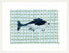 The "Deep Sea Plaids No. 2" Watercolor Fish Fine Art Print - Liza Pruitt