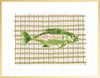 The "Deep Sea Plaids No. 3" Watercolor Fish Fine Art Print - Liza Pruitt