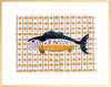 The "Deep Sea Plaids No. 4" Watercolor Fish Fine Art Print - Liza Pruitt