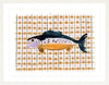The "Deep Sea Plaids No. 4" Watercolor Fish Fine Art Print - Liza Pruitt