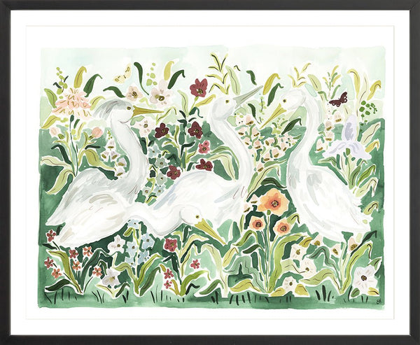 The "Emerald Herons" Fine Art Print - Liza Pruitt