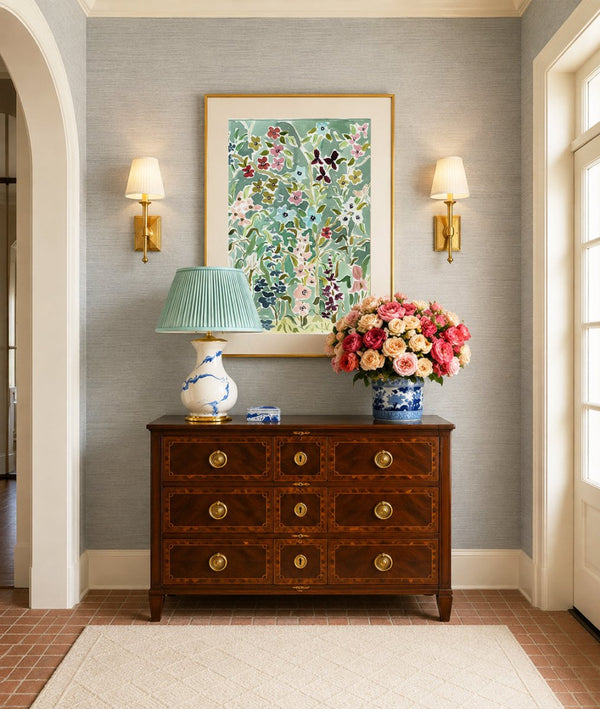 The "Flower Jewels No. 2" Chinoiserie Fine Art Print - Liza Pruitt