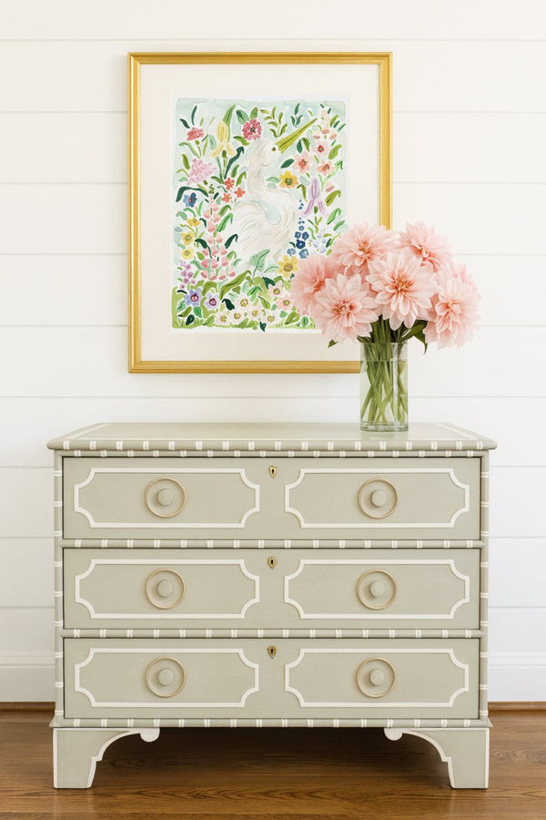 The "Flower Queen Egret" Fine Art Print - Liza Pruitt