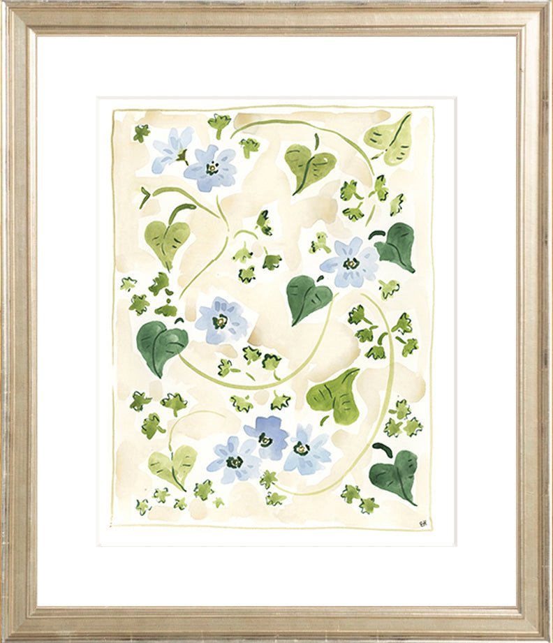 The "Forget me Nots" Florilegium Series, Fine Art Print - Liza Pruitt