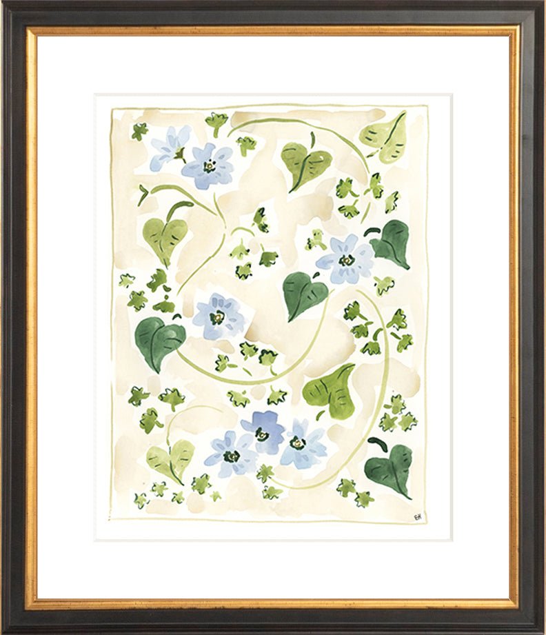 The "Forget me Nots" Florilegium Series, Fine Art Print - Liza Pruitt