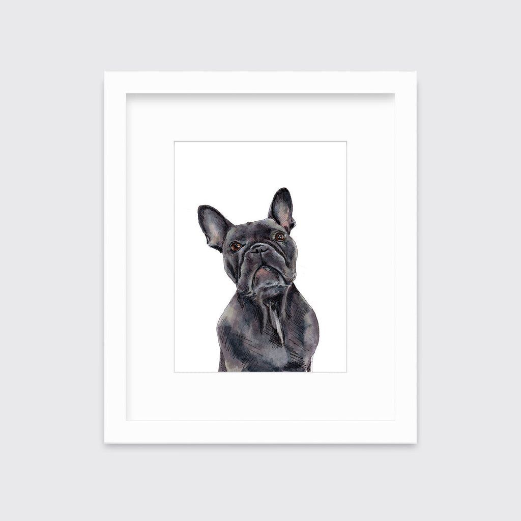 The Frenchie - Open Edition Paper Print - Liza Pruitt