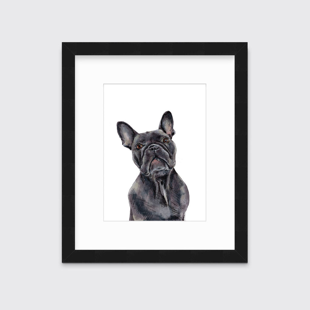 The Frenchie - Open Edition Paper Print - Liza Pruitt