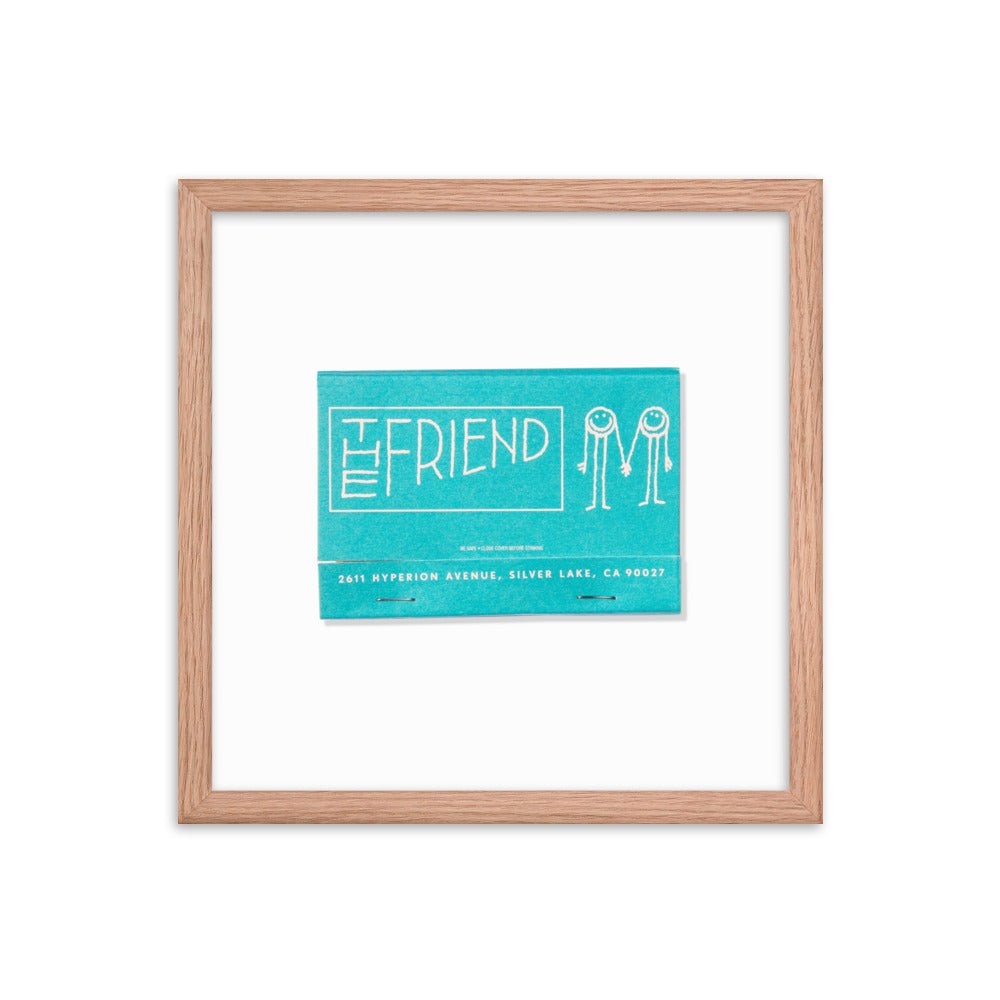 The Friend Framed Print - Liza Pruitt