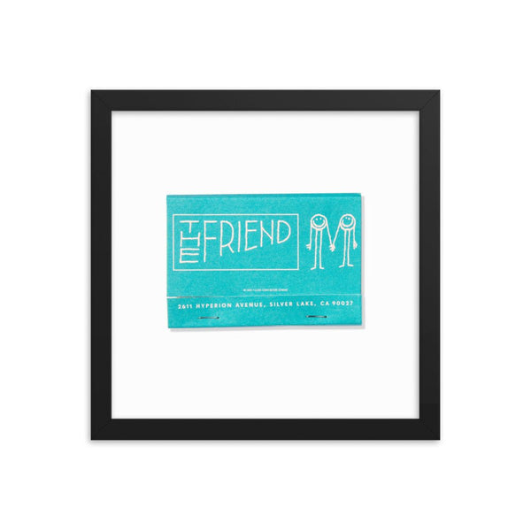 The Friend Framed Print - Liza Pruitt