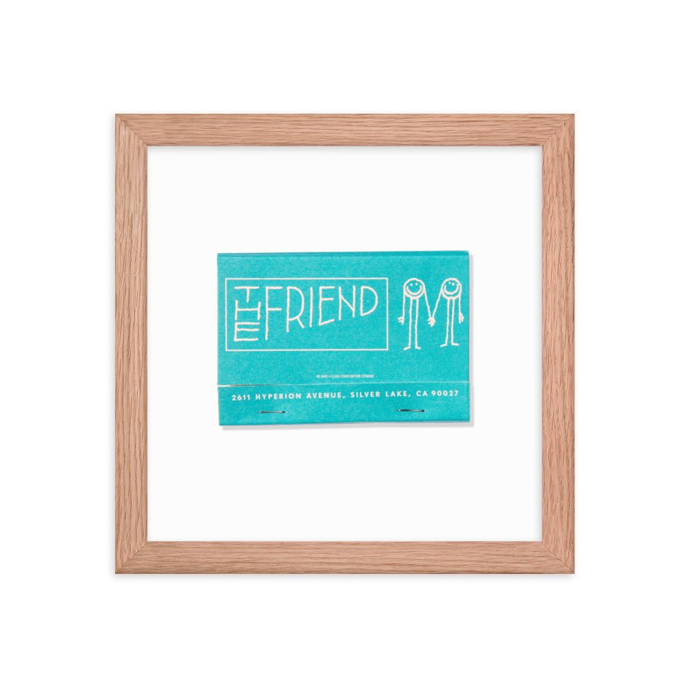 The Friend Framed Print - Liza Pruitt