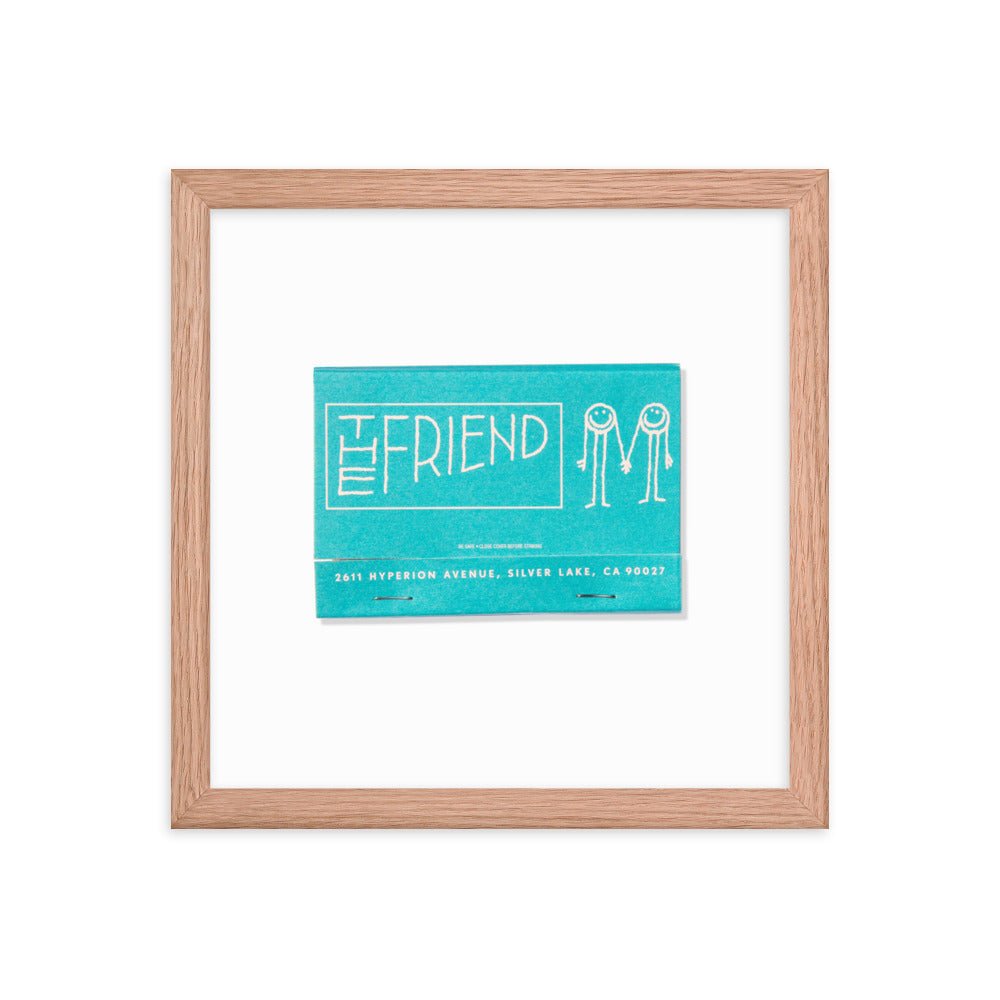 The Friend Framed Print - Liza Pruitt
