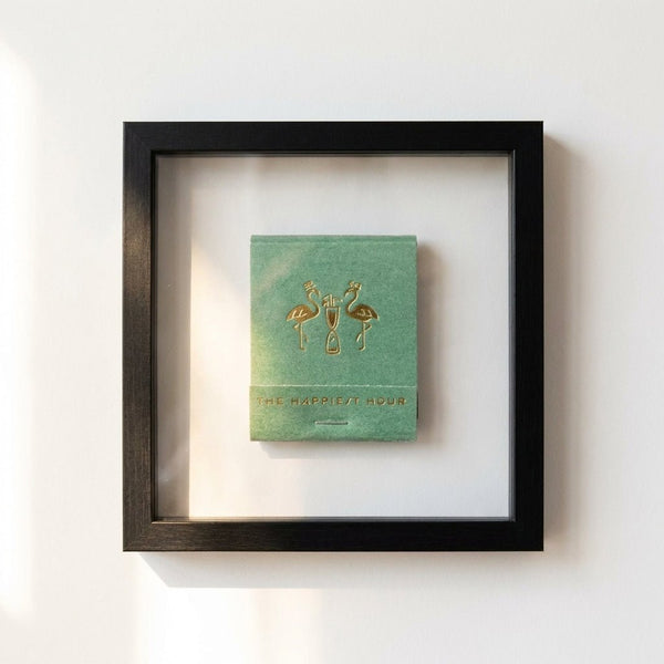 The Happiest Hour Matchbox Framed Print - Liza Pruitt