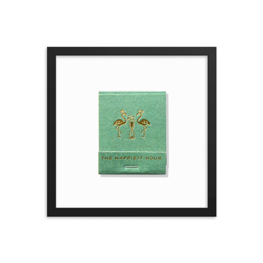 The Happiest Hour Matchbox Framed Print - Liza Pruitt