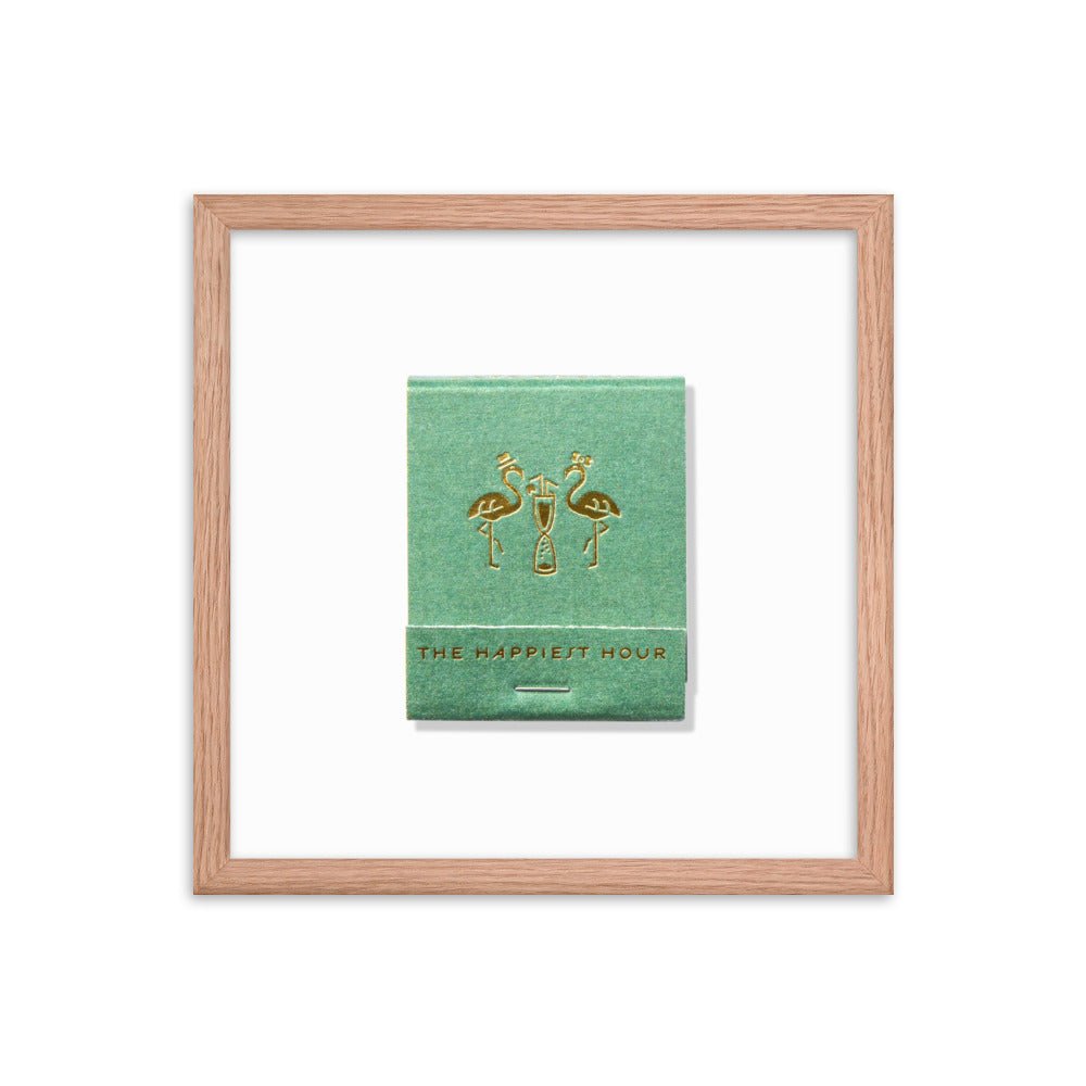 The Happiest Hour Matchbox Framed Print - Liza Pruitt