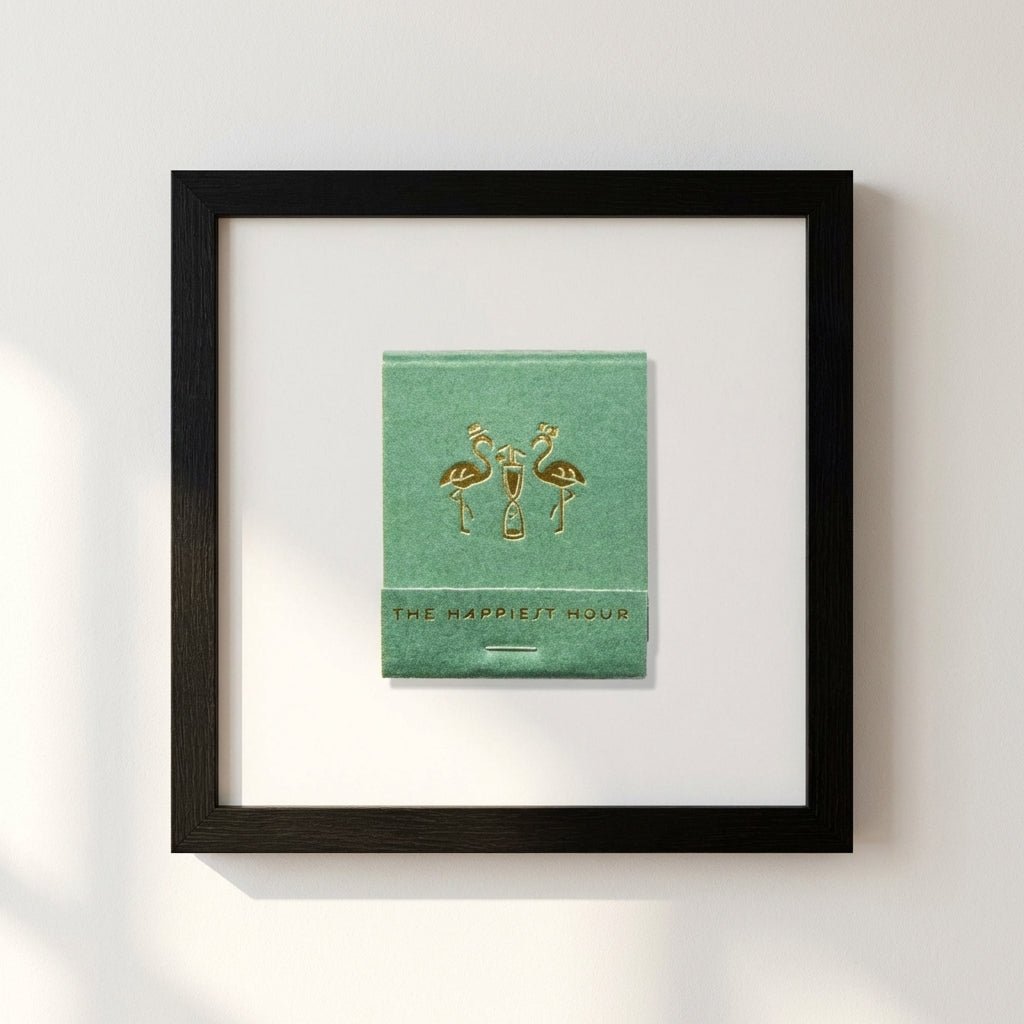 The Happiest Hour Matchbox Framed Print - Liza Pruitt