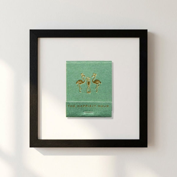 The Happiest Hour Matchbox Framed Print - Liza Pruitt