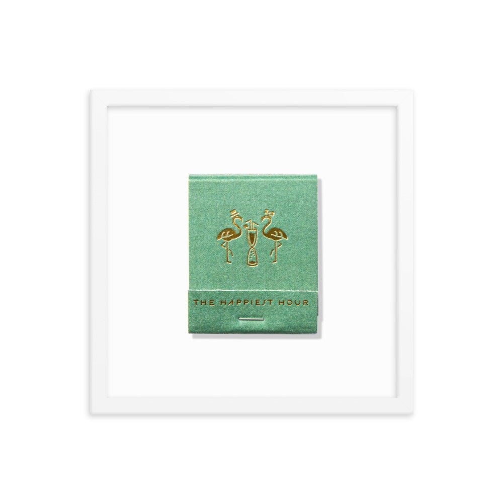 The Happiest Hour Matchbox Framed Print - Liza Pruitt