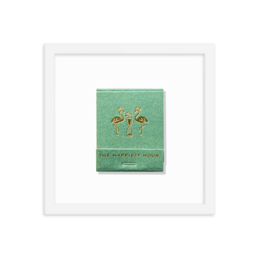 The Happiest Hour Matchbox Framed Print - Liza Pruitt
