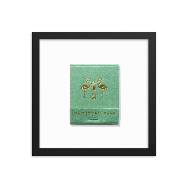 The Happiest Hour Matchbox Framed Print - Liza Pruitt