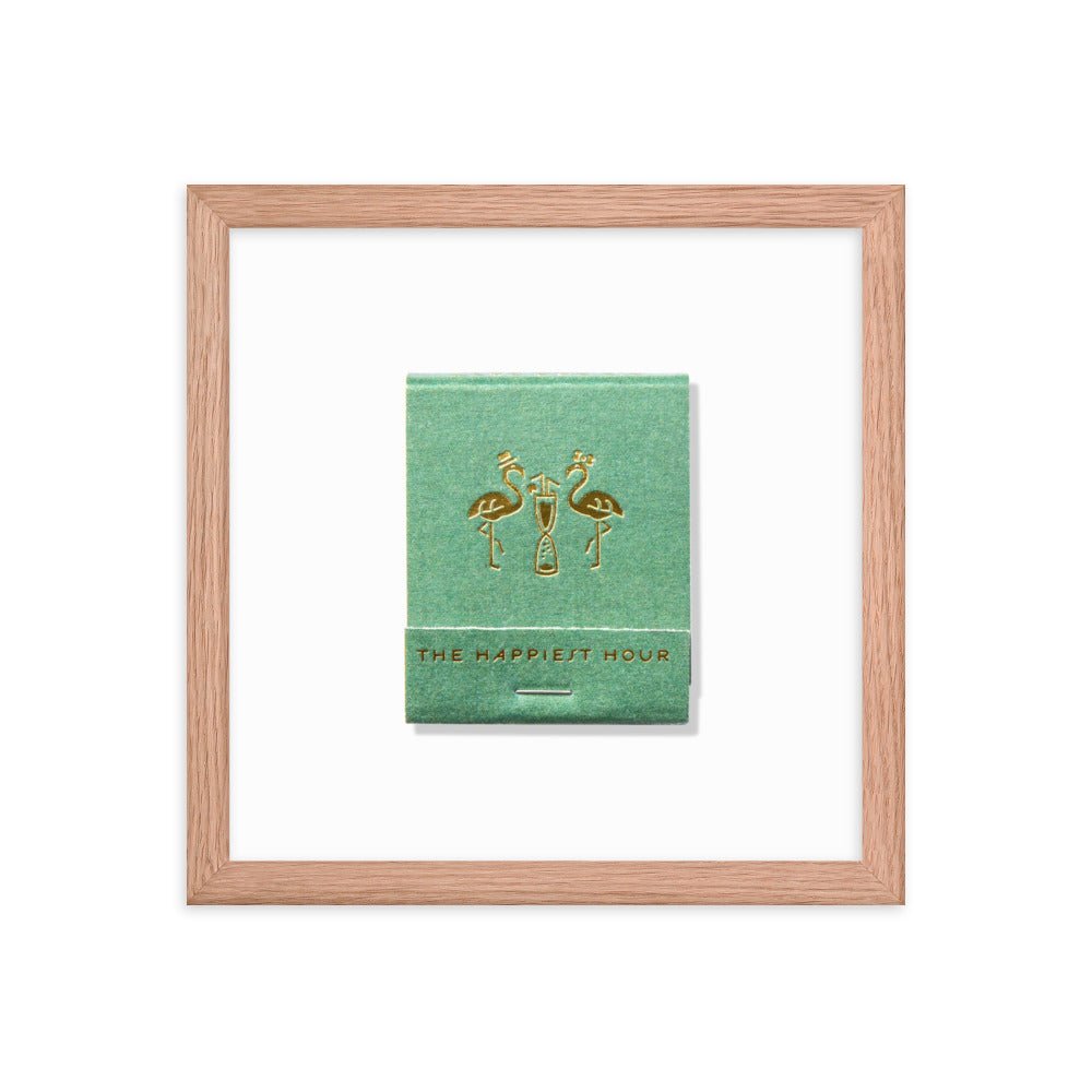 The Happiest Hour Matchbox Framed Print - Liza Pruitt