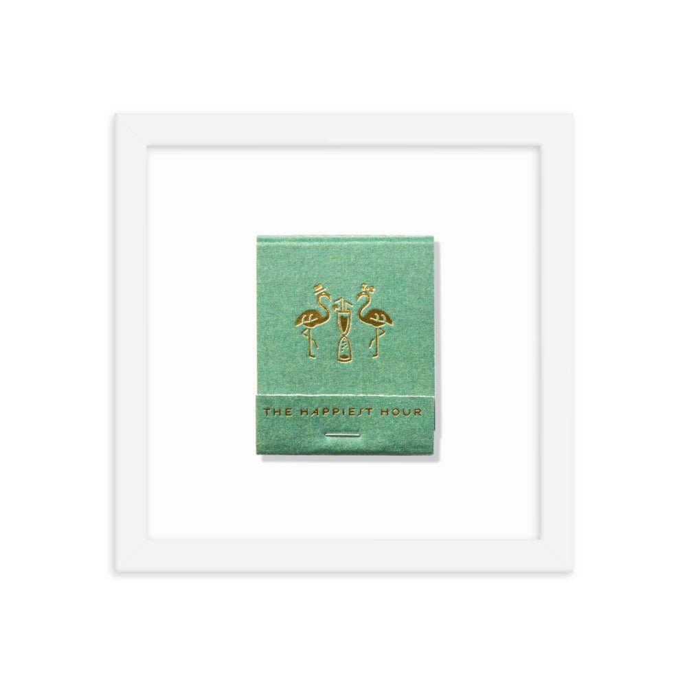 The Happiest Hour Matchbox Framed Print - Liza Pruitt