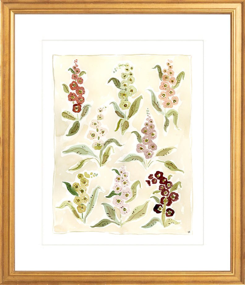The "Herbarium Reds" Florilegium Series, Fine Art Print - Liza Pruitt