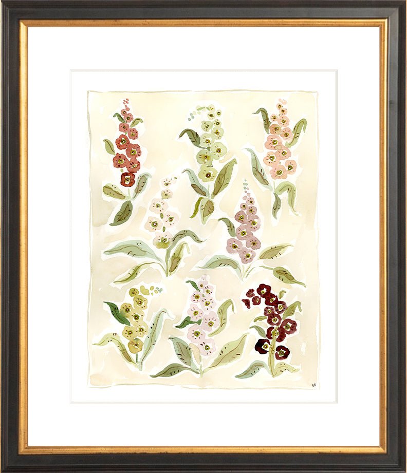 The "Herbarium Reds" Florilegium Series, Fine Art Print - Liza Pruitt