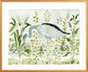 The "Heron by the Waterlilies" Fine Art Print - Liza Pruitt