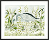The "Heron by the Waterlilies" Fine Art Print - Liza Pruitt
