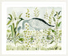 The "Heron by the Waterlilies" Fine Art Print - Liza Pruitt