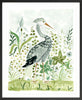 The " Heron in the Ferns" Fine Art Print - Liza Pruitt
