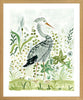 The " Heron in the Ferns" Fine Art Print - Liza Pruitt