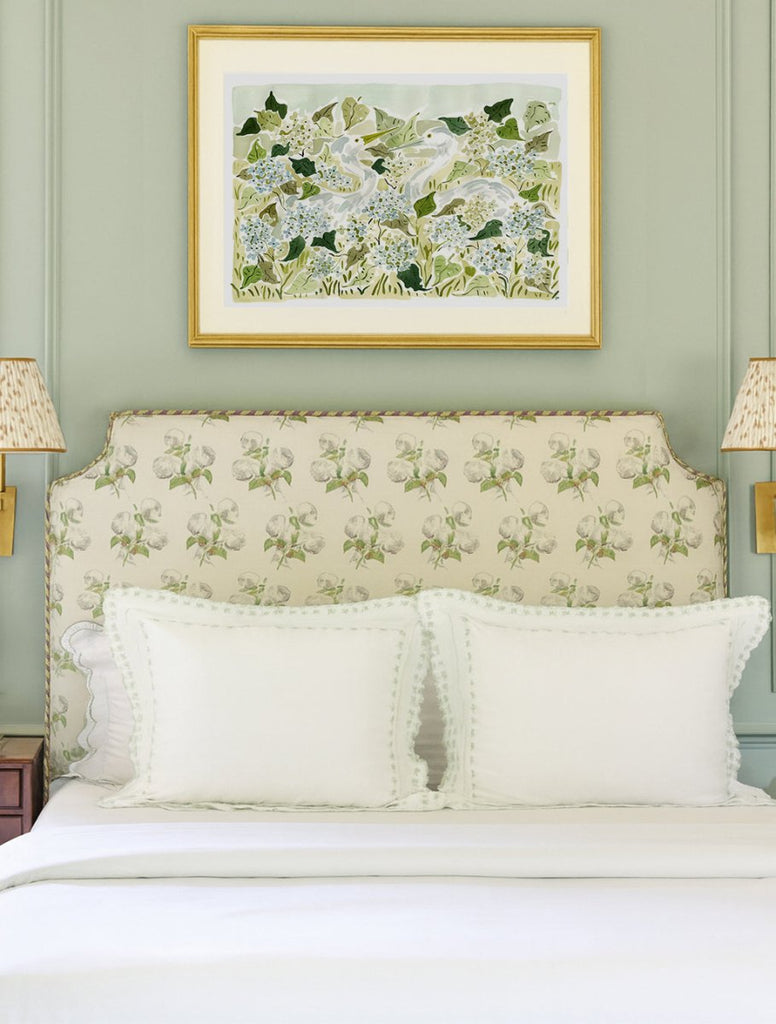 The "Herons in the Hydrangeas" Fine Art Print - Liza Pruitt