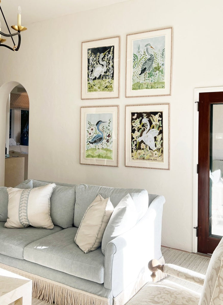 The "Indigo Blue Heron" Fine Art Print - Liza Pruitt